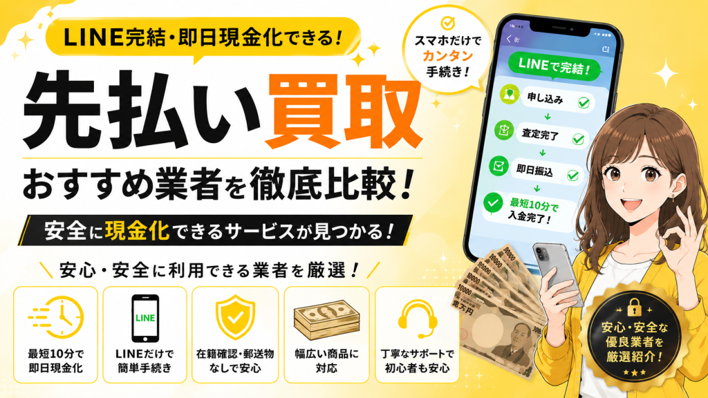 先払い買取アイキャッチ画像